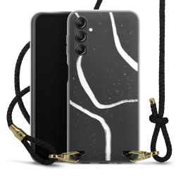 Carry Case Transparent Leather black/gold