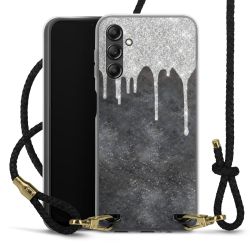 Carry Case Transparent Leather black/gold