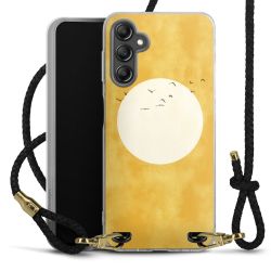 Carry Case Transparent Leather black/gold