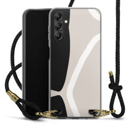 Carry Case Transparent Leather black/gold