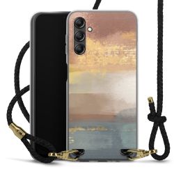 Carry Case Transparent Leather black/gold