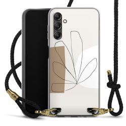 Carry Case Transparent Leather black/gold