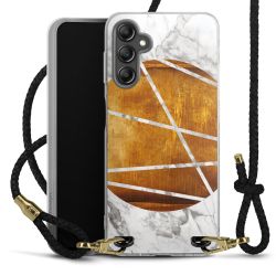 Carry Case Transparent Leather black/gold