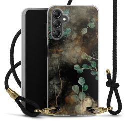 Carry Case Transparent Leather black/gold