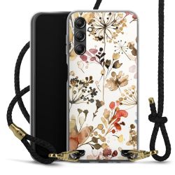 Carry Case Transparent Leather black/gold