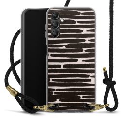 Carry Case Transparent Leather black/gold