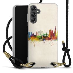 Carry Case Transparent Leather black/gold