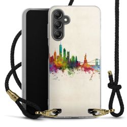 Carry Case Transparent Leather black/gold