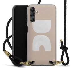 Carry Case Transparent Leather black/gold