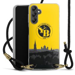 Carry Case Transparent Leather black/gold