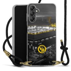 Carry Case Transparent Leather black/gold