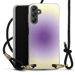 Carry Case Transparent Leather black/gold