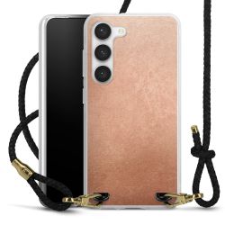 Carry Case Transparent Leather black/gold