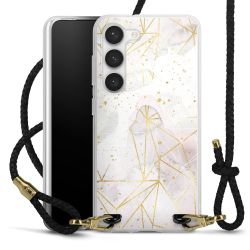 Carry Case Transparent Leather black/gold