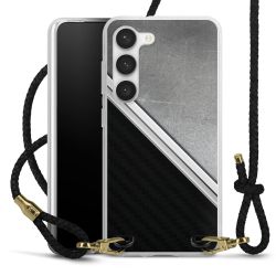 Carry Case Transparent Leather black/gold