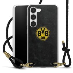 Carry Case Transparent Leather black/gold