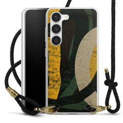 Carry Case Transparent Leather black/gold