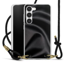 Carry Case Transparent Leather black/gold