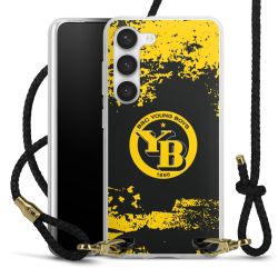 Carry Case Transparent Leather black/gold