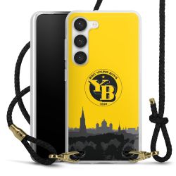 Carry Case Transparent Leather black/gold