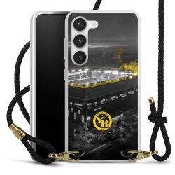 Carry Case Transparent Leather black/gold