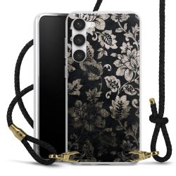 Carry Case Transparent Leather black/gold