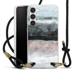 Carry Case Transparent Leather black/gold