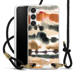 Carry Case Transparent Leather black/gold