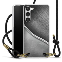 Carry Case Transparent Leather black/gold