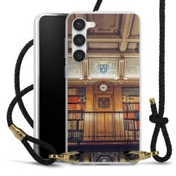 Carry Case Transparent Leather black/gold