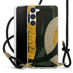 Carry Case Transparent Leather black/gold