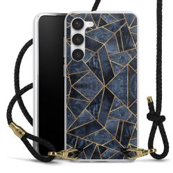 Carry Case Transparent Leather black/gold