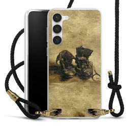 Carry Case Transparent Leather black/gold