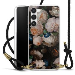 Carry Case Transparent Leather black/gold