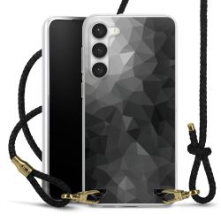 Carry Case Transparent Leather black/gold