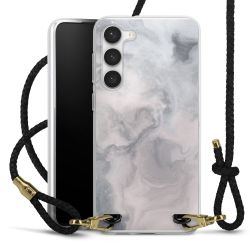 Carry Case Transparent Leather black/gold