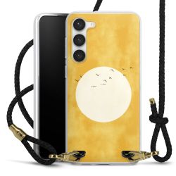 Carry Case Transparent Leather black/gold