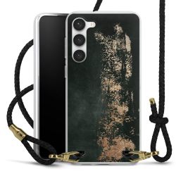 Carry Case Transparent Leather black/gold