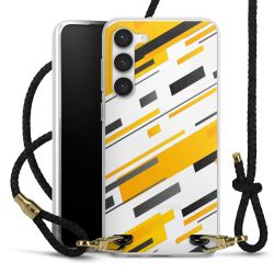 Carry Case Transparent Leather black/gold