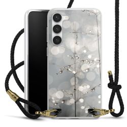 Carry Case Transparent Leather black/gold