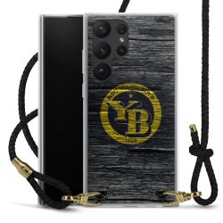 Carry Case Transparent Leather black/gold