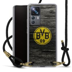 Carry Case Transparent Leather black/gold