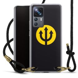 Carry Case Transparent Leather black/gold