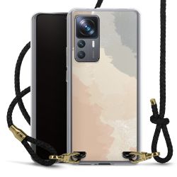 Carry Case Transparent Leather black/gold