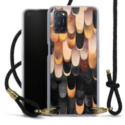 Carry Case Transparent Leather black/gold