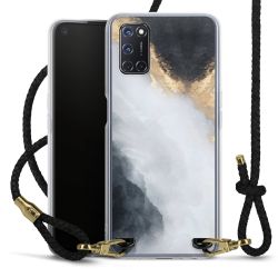 Carry Case Transparent Leather black/gold