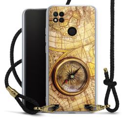 Carry Case Transparent Leather black/gold