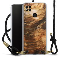 Carry Case Transparent Leather black/gold