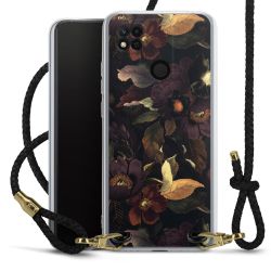 Carry Case Transparent Leather black/gold