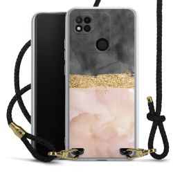 Carry Case Transparent Leather black/gold